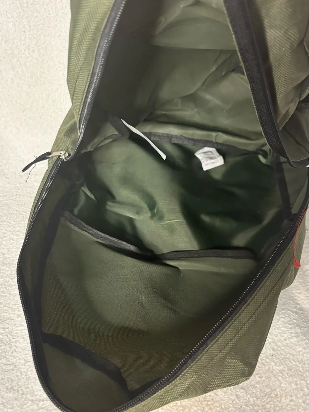 Olive Green Men's Backpack – Everyday Commuter Pack